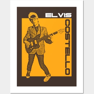 Elvis Costello Retro Style My Aim FanArt Posters and Art